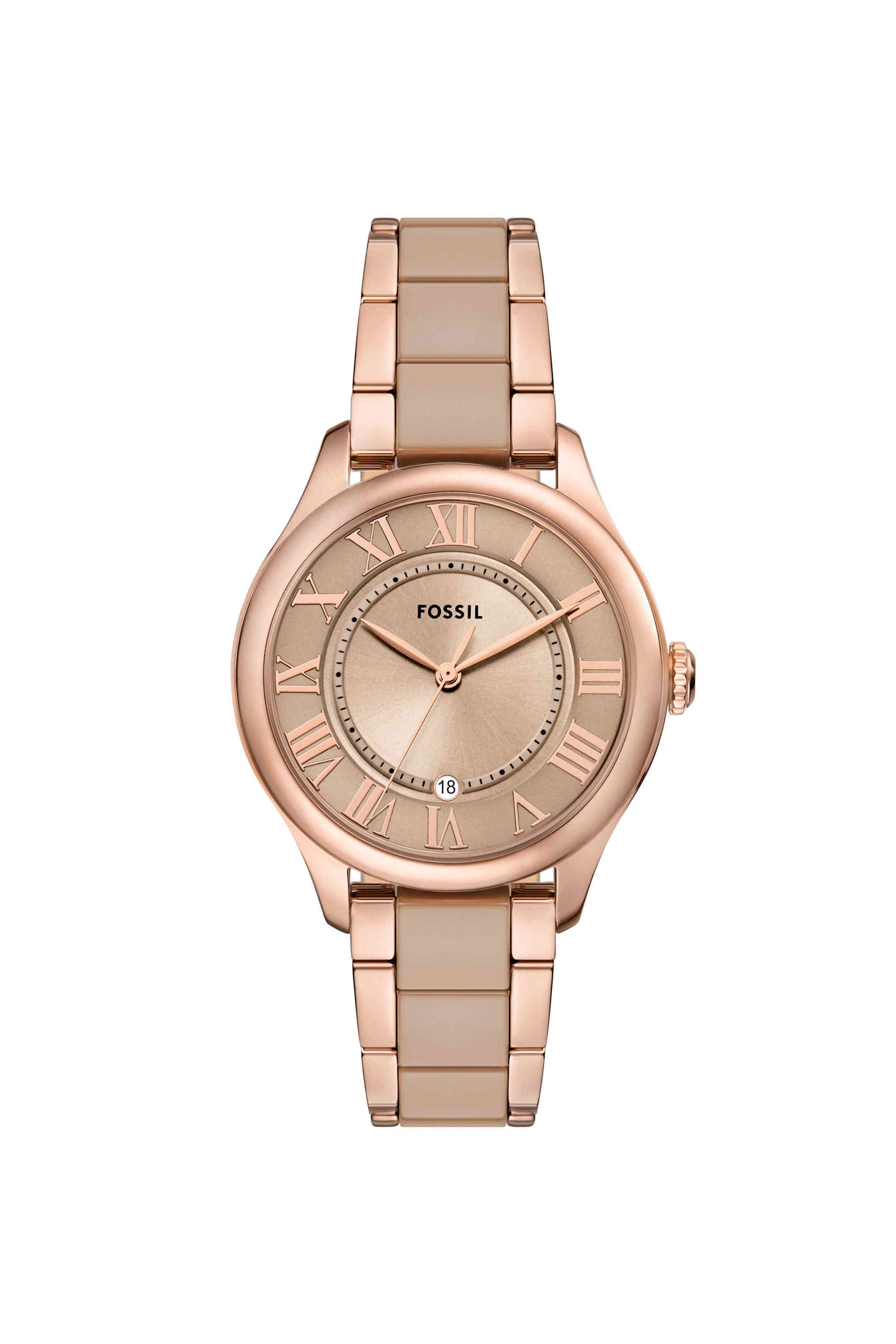 Gilmore-38-mm-Brown-Dial-Ceramic-Analogue-Watch-For-Women---CE1133