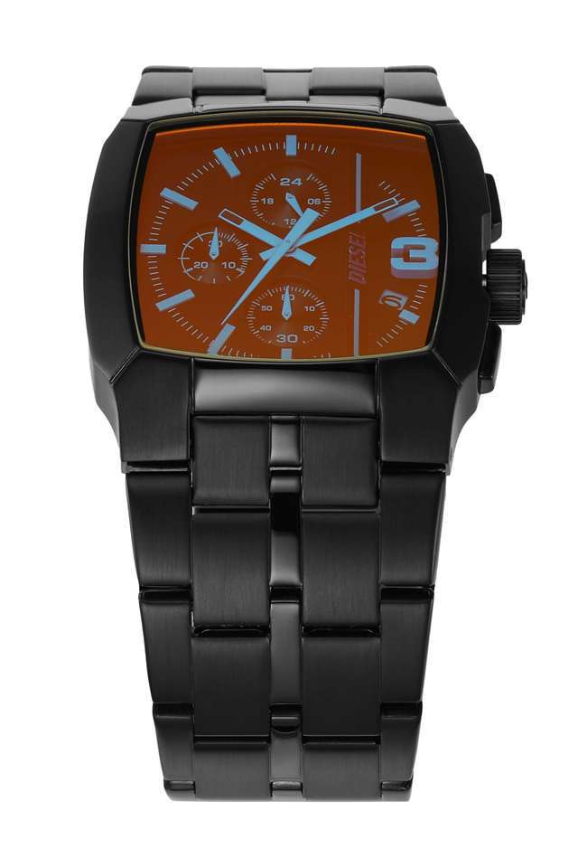 Cliffhanger-40-mm-Multicolour-Dial-Stainless-Steel-Chronograph-Watch-For-Men---DZ4640