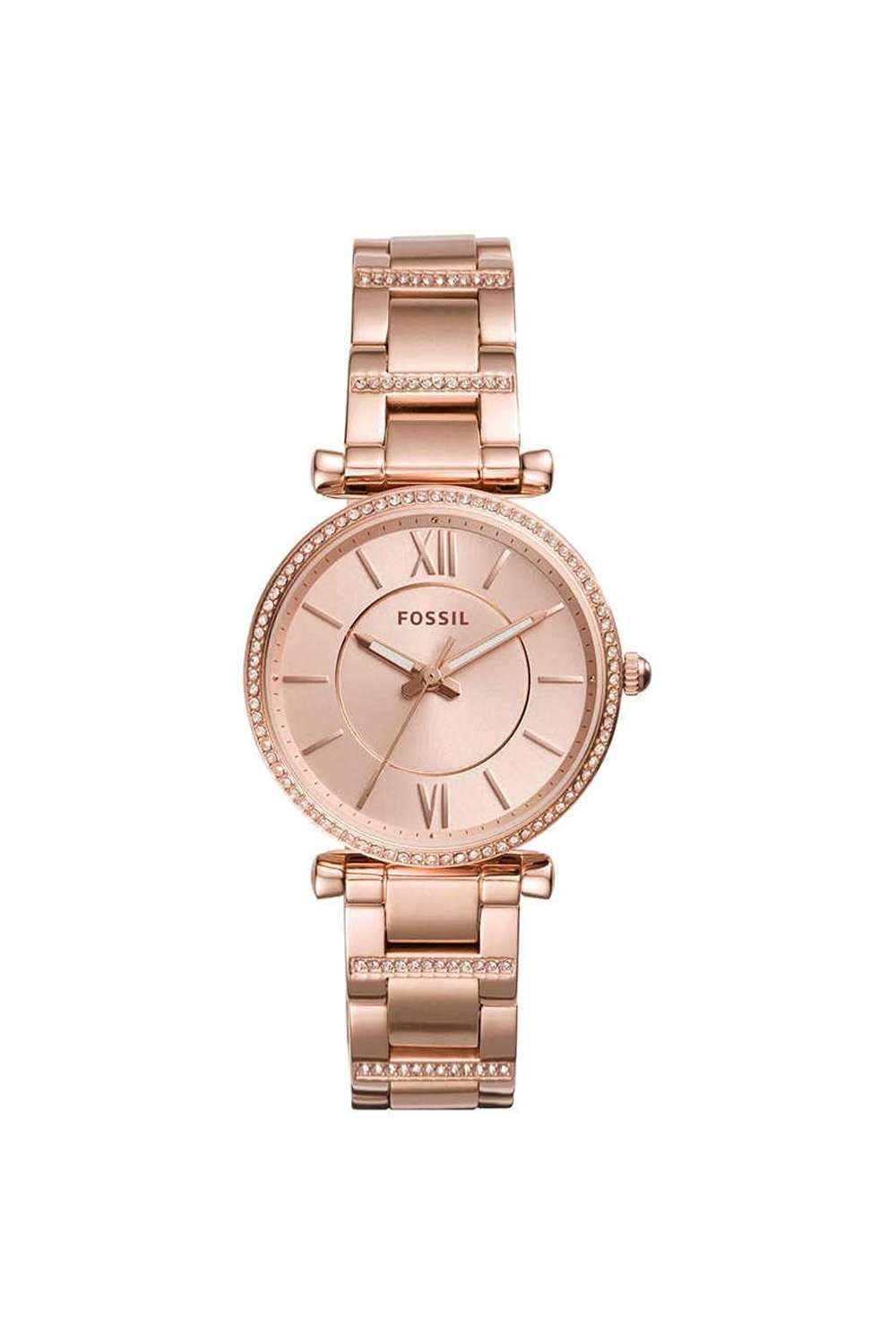 Carlie-Women-s-35-mm-Analogue-Quartz-Watch---Rose-Gold-Dial-with-Rose-Gold-Stainless-Steel-Strap-(ES4301)