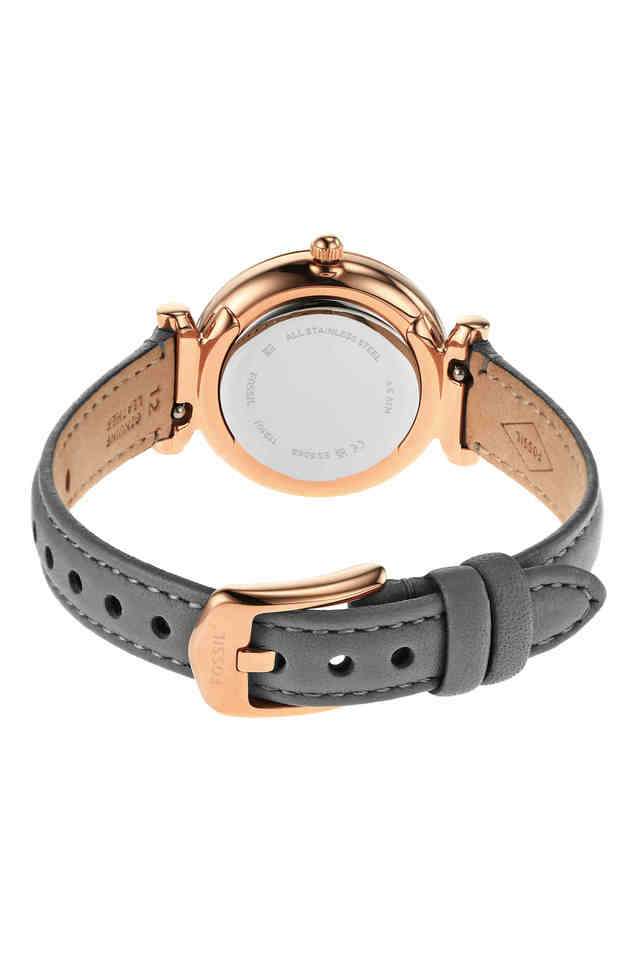 Carlie-Mini-Womens-28-mm-Grey-Dial-Leather-Analog-Watch---ES5068I