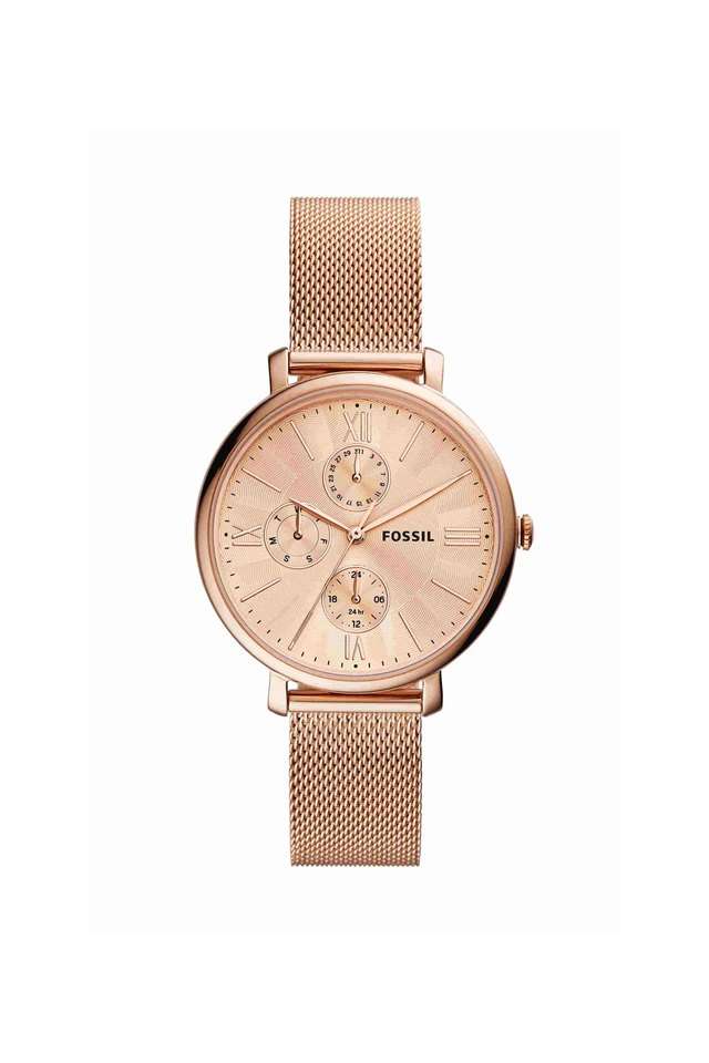 Womens-38-mm-Jacqueline-Rose-Gold-Dial-Stainless-Steel-Analogue-Watch---ES5098I