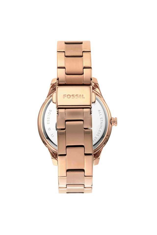 Womens-37-mm-Stella-Sport-Rose-Gold-Dial-Stainless-Steel-Analogue-Watch---ES5106I