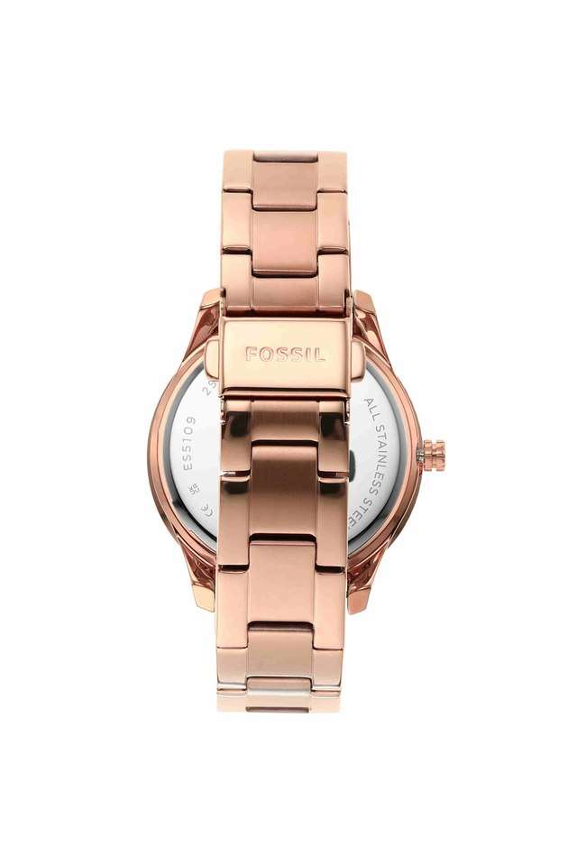 Womens-37-mm-Stella-Sport-Brown-Dial-Stainless-Steel-Analogue-Watch---ES5109I
