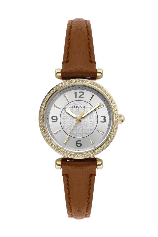 Carlie-28-mm-Silver-Dial-Leather-Analog-Watch-For-Women---ES5297I