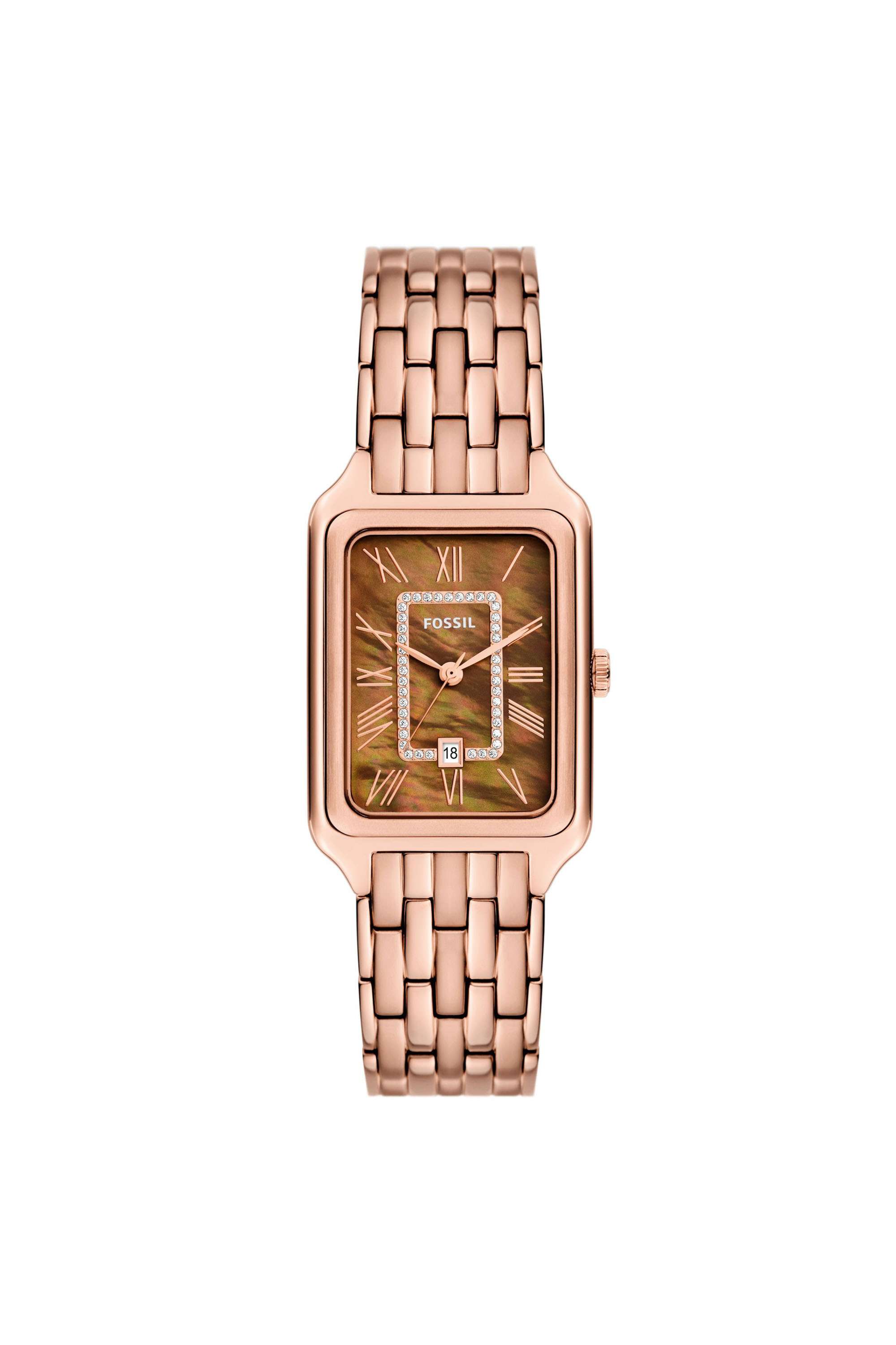 Raquel-26-mm-Brown-Dial-Stainless-Steel-Analogue-Watch-For-Women---ES5323