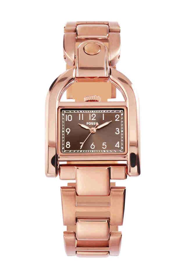 Buy Fossil NoColour Harwell 28 mm Brown Dial Stainless Steel