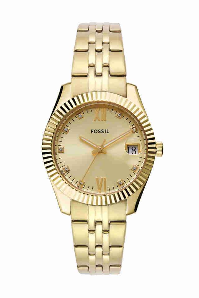 Scarlette-32-mm-Gold-Dial-Stainless-Steel-Analogue-Wrist-Watch-for-Women---ES5338I