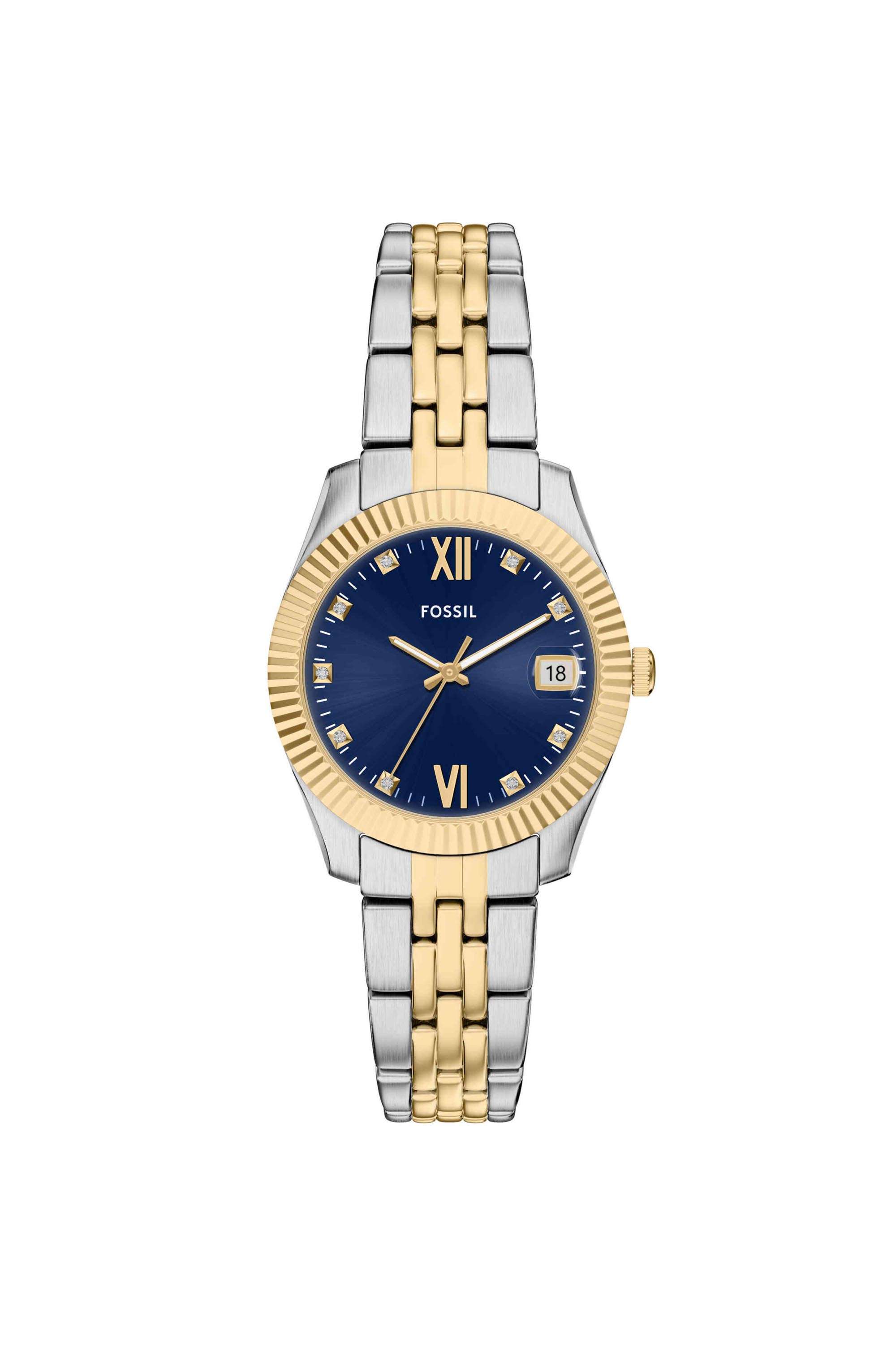 Scarlette-32-mm-Blue-Dial-Stainless-Steel-Analogue-Watch-For-Women---ES5443