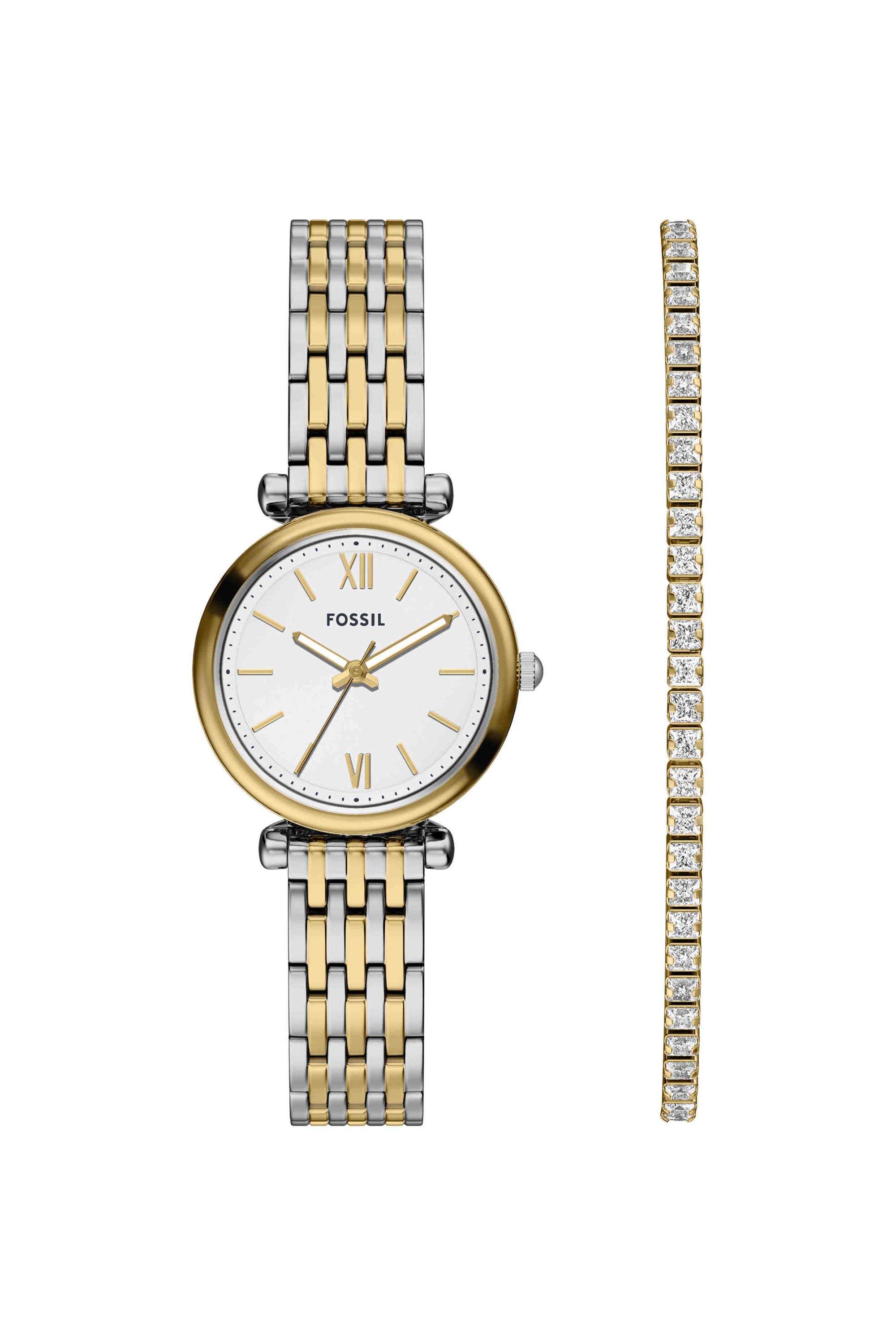 Carlie-28-mm-Silver-Dial-Stainless-Steel-Analogue-Watch-For-Women---ES5450SET