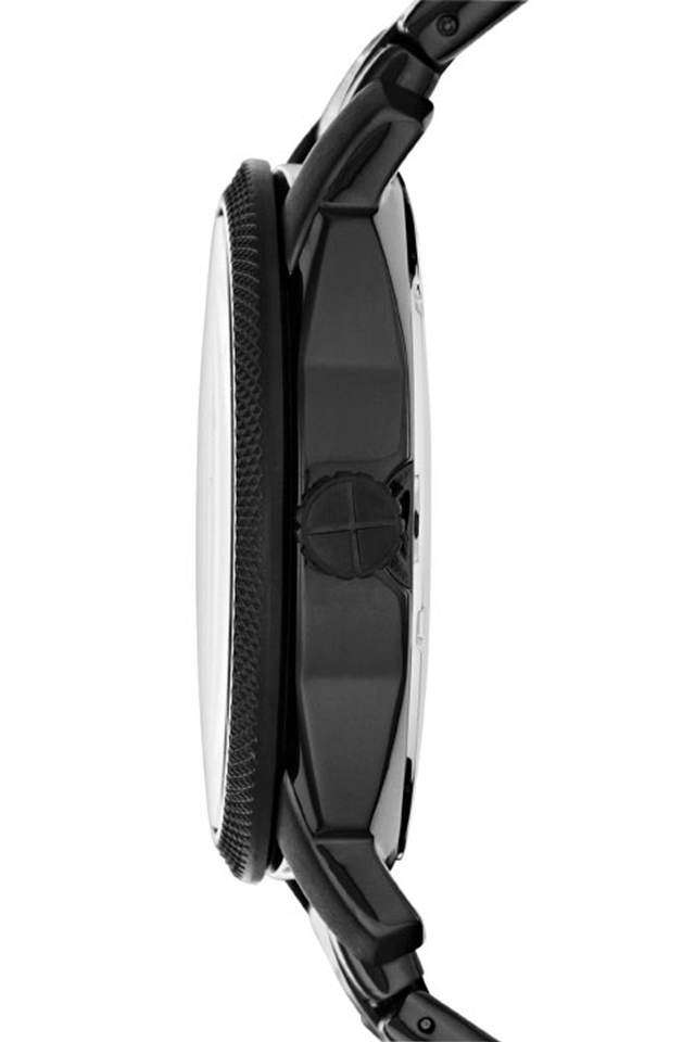 Machine-42-mm-Black-Dial-Stainless-Steel-Analogue-Wrist-Watch---FS4775