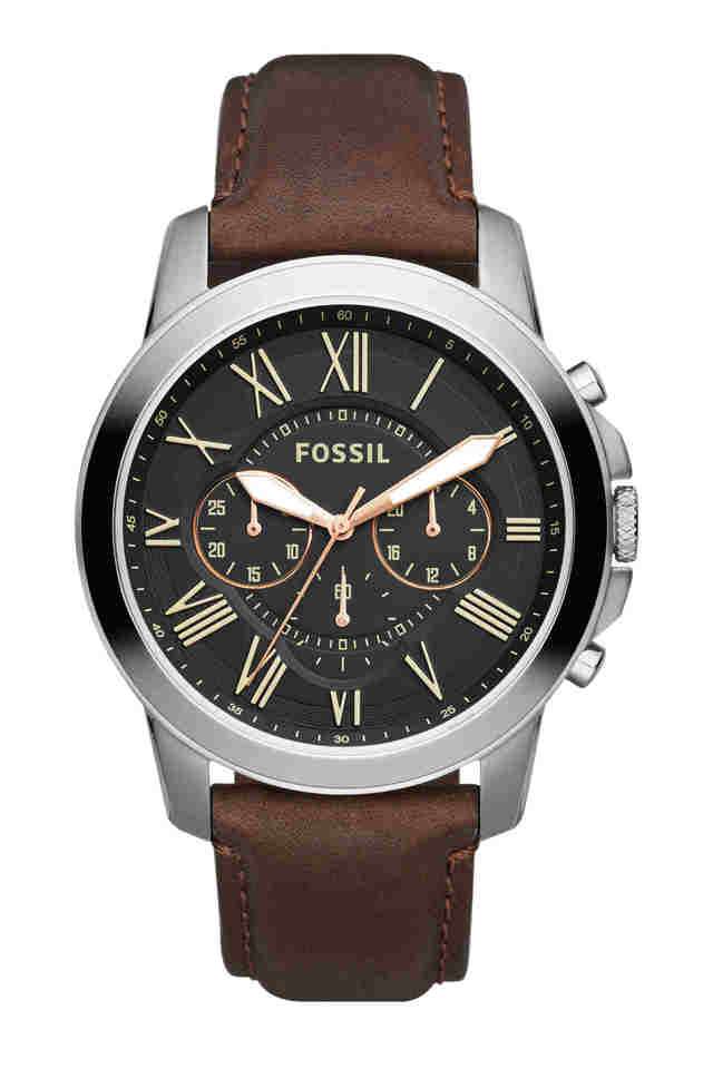 Mens-44-mm-Grant-Black-Dial-Leather-Chronograph-Watch---FS4813