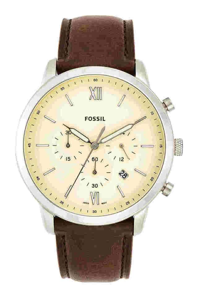 Mens-44-mm-Neutra-Cream-Dial-Leather-Chronograph-Watch---FS5380