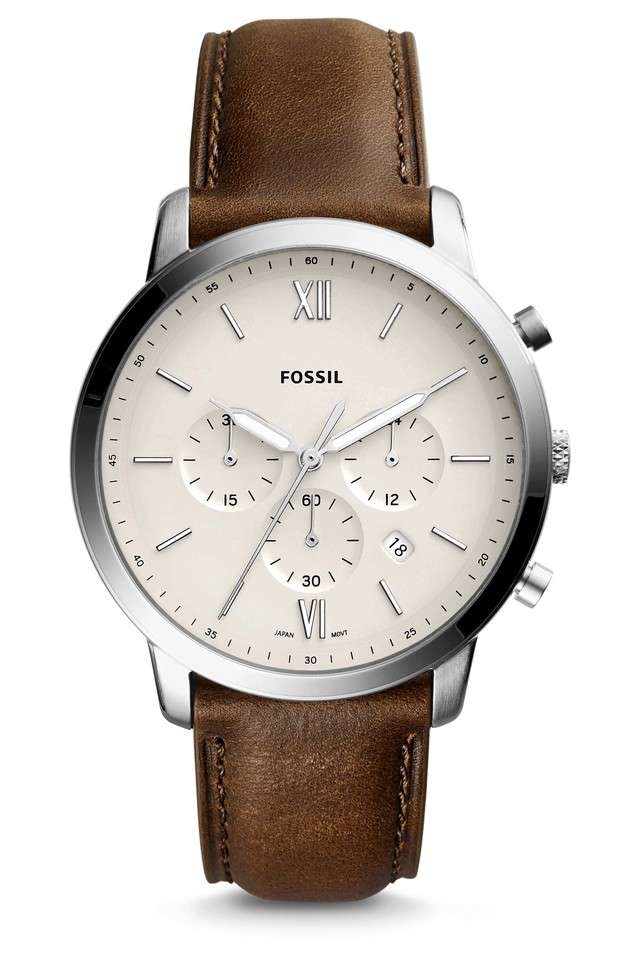 Mens-Neutra-Chronograph-Leather-Watch