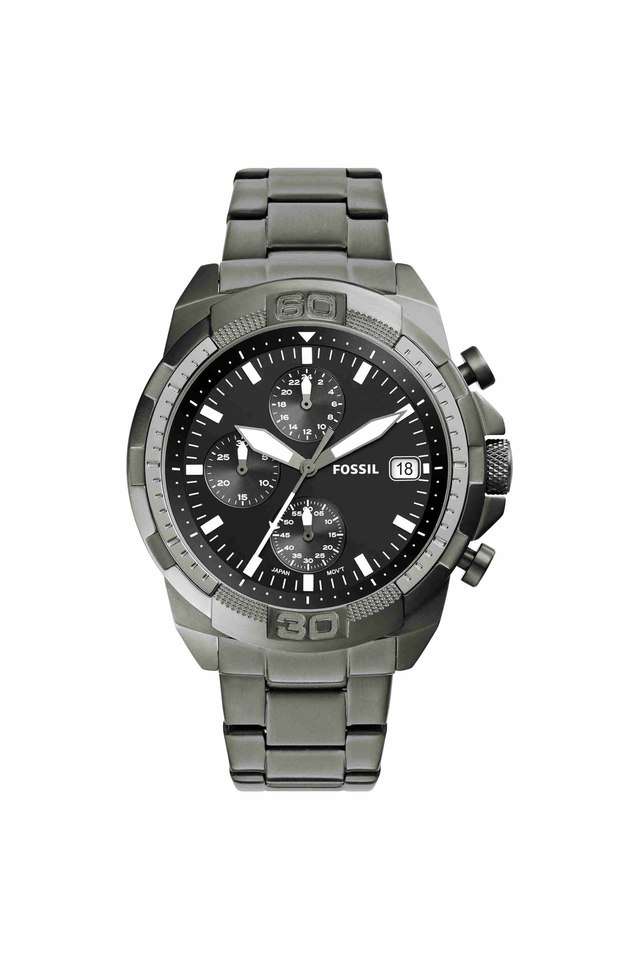 Mens-44-mm-Bronson-Black-Dial-Stainless-Steel-Chronograph-Watch---FS5852I