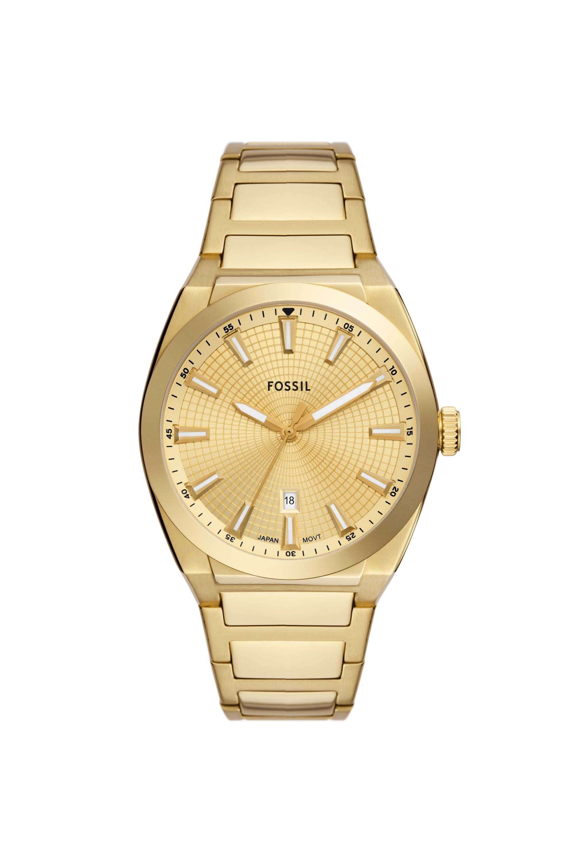 Everett-42-mm-Gold-Dial-Stainless-Steel-Analogue-Watch-For-Men---FS5965