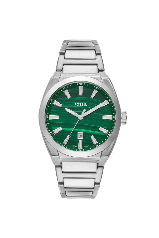 Everett-42-mm-Green-Dial-Stainless-Steel-Analogue-Wrist-Watch-for-Men---FS6056
