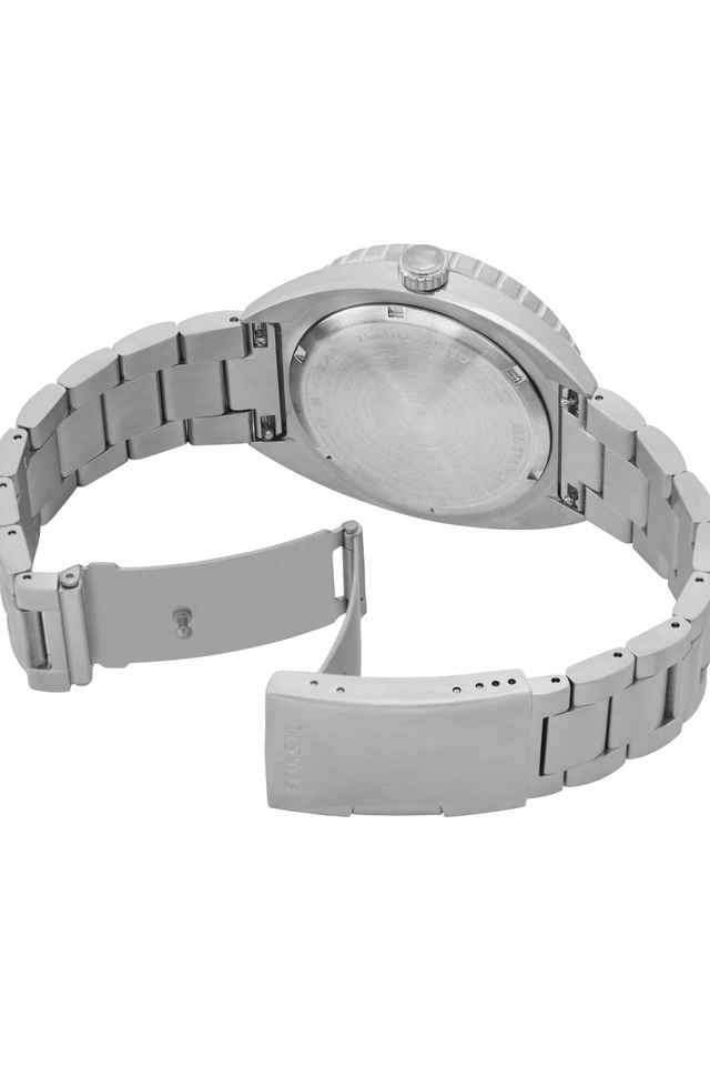 Breaker-42-mm-White-Dial-Stainless-Steel-Analogue-Wrist-Watch-for-Men---FS6063