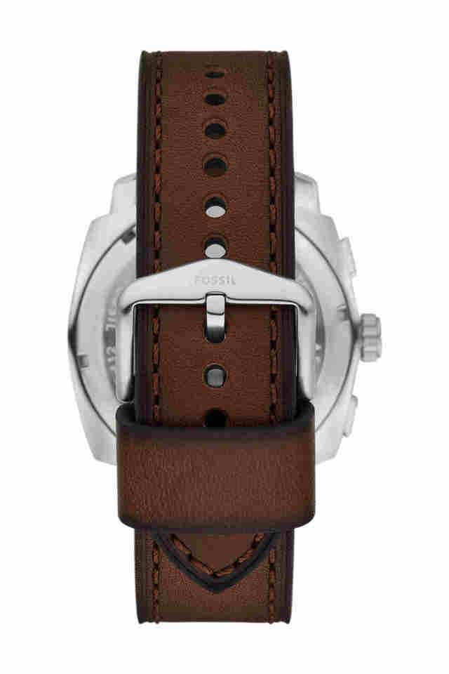 Machine-44-mm-Green-Dial-Leather-Chronograph-Watch-for-Men---FS6100I