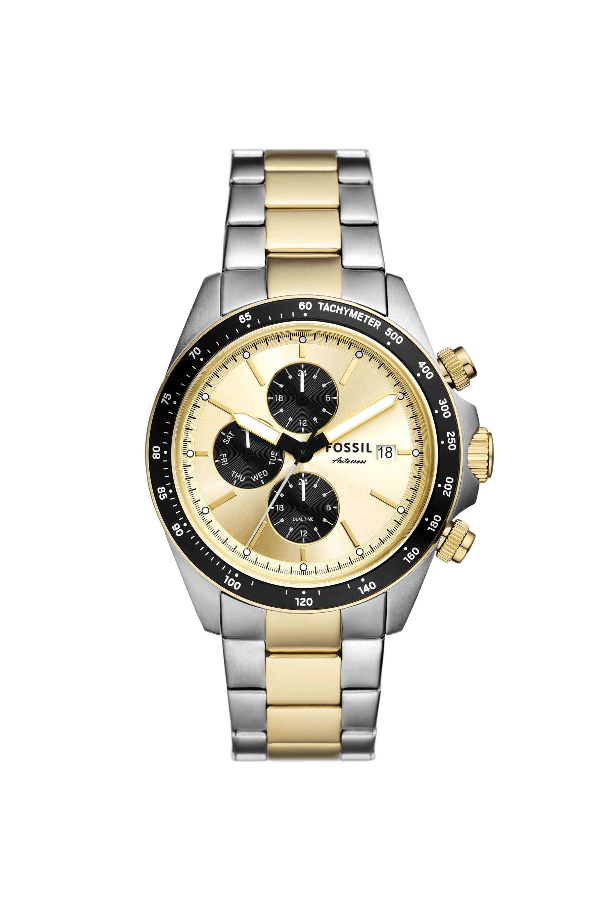 Autocross-42-mm-Gold-Dial-Stainless-Steel-Analogue-Watch-For-Men---FS6126