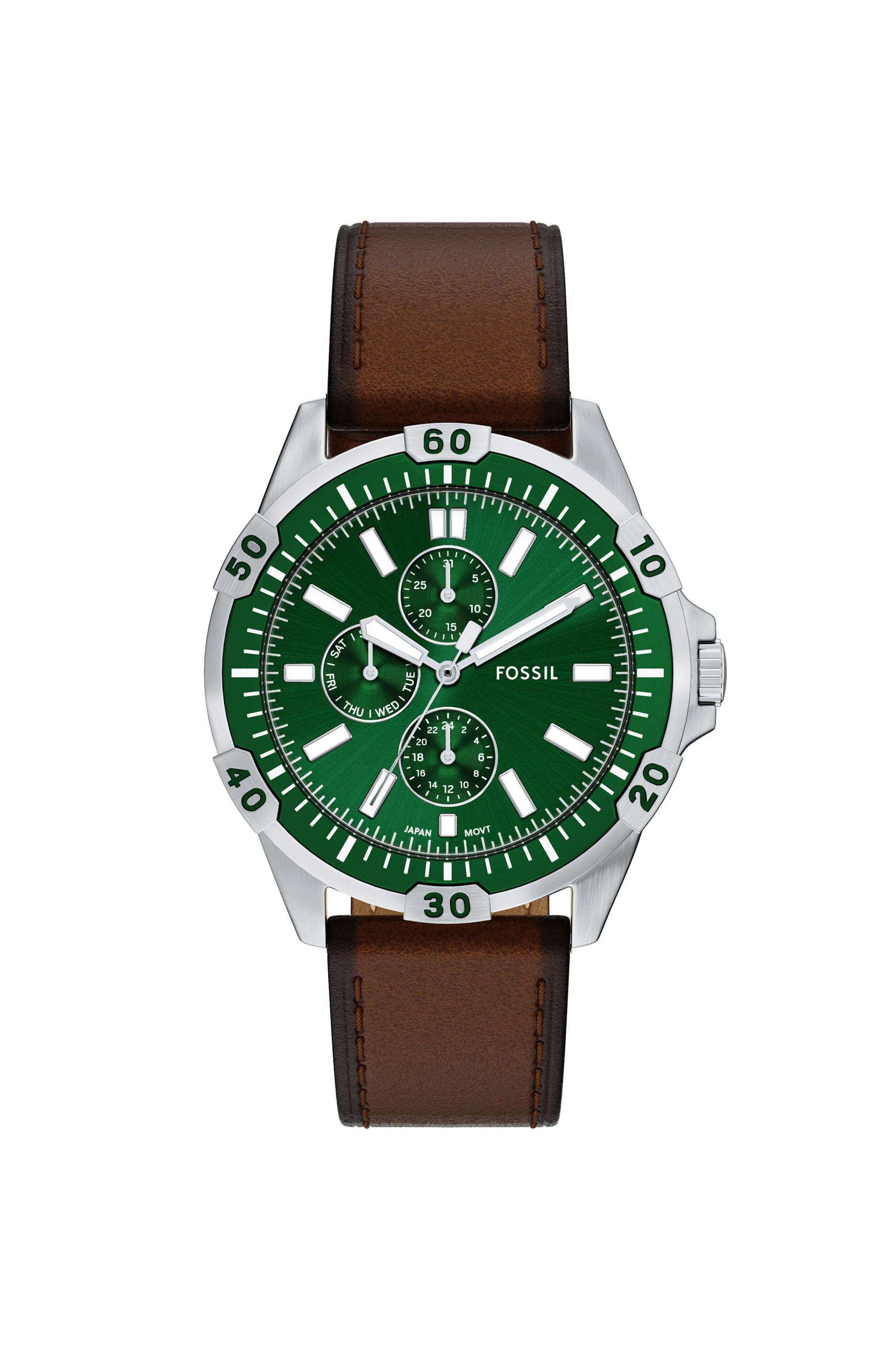 Garrett-44-mm-Green-Dial-Leather-Analogue-Watch-For-Men---FS6147