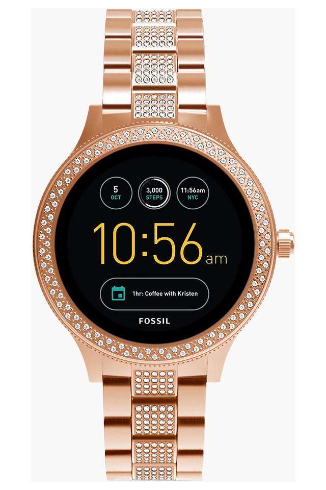 Buy Fossil NoColour Q Venture Rose Gold-Tone Stainless Steel Gen