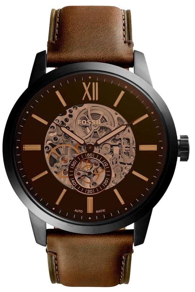 Mens-Townsman-Analogue-Leather-Watch---ME3155