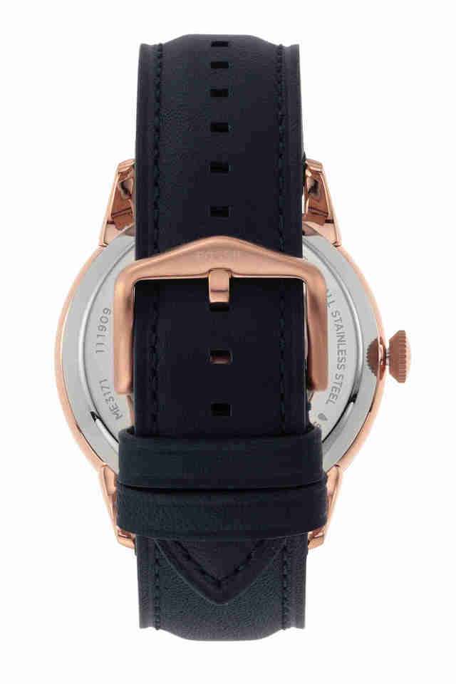 Mens-44-mm-Townsman-Auto-White-Dial-Leather-Analog-Watch---ME3171I