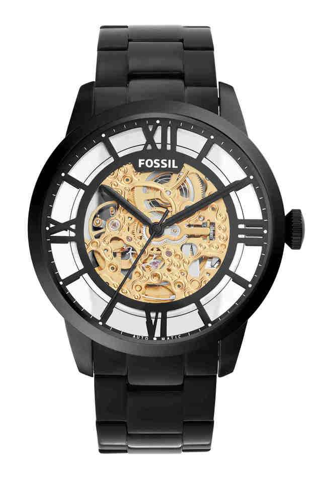 Mens-44-mm-Townsman-Black-Dial-Stainless-Steel-Analogue-Watch---ME3197I