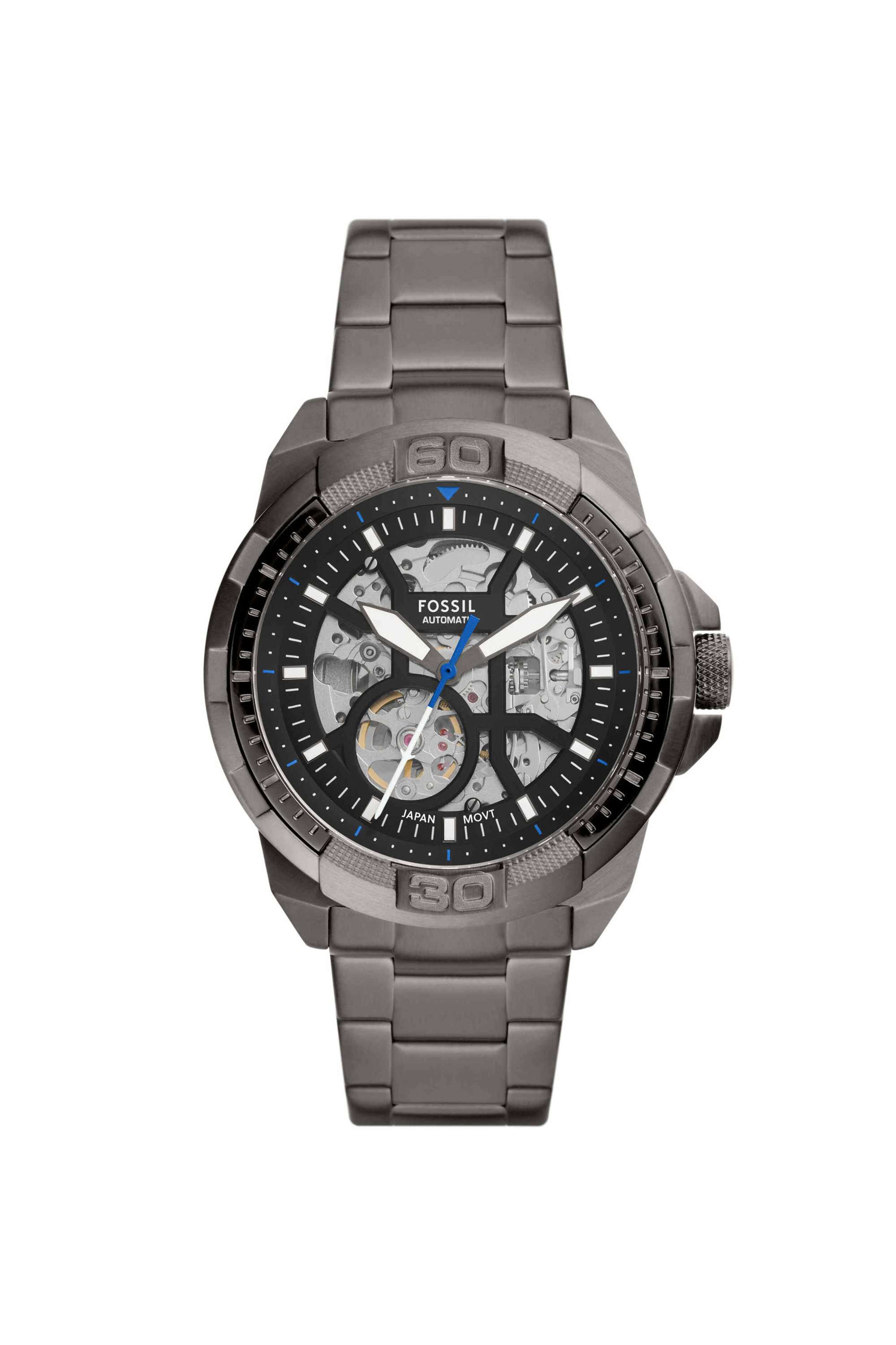 Bronson-44-mm-Black-Dial-Stainless-Steel-Analogue-Watch-For-Men---ME3218