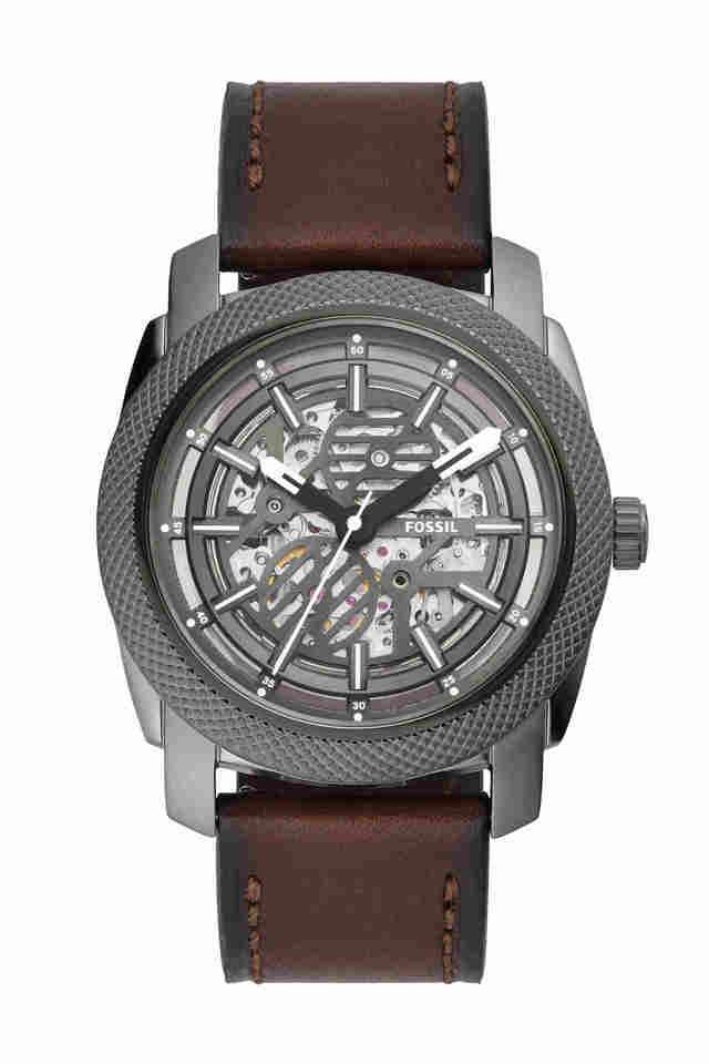 Machine-45-mm-Grey-Dial-Leather-Analogue-Wrist-Watch-for-Men---ME3254I