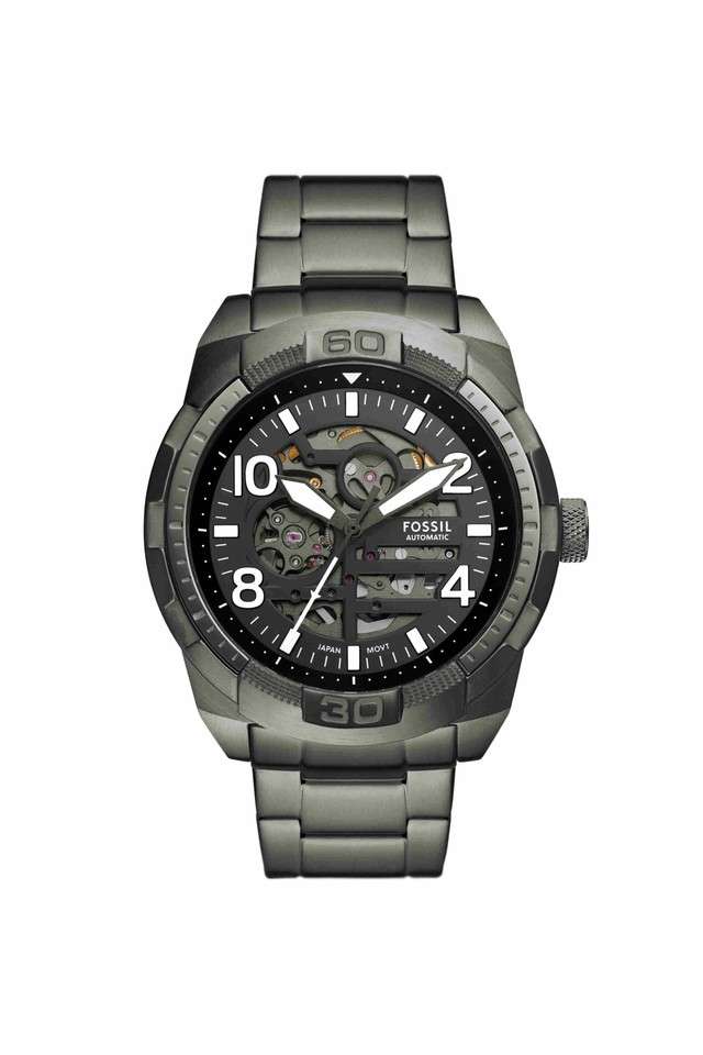 Bronson-48-mm-Black-Dial-Stainless-Steel-Analogue-Wrist-Watch-for-Men---ME3255I