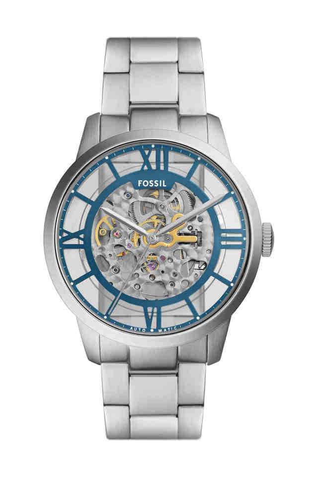 Townsman-44-mm-Blue-Dial-Stainless-Steel-Analogue-Wrist-Watch-for-Men---ME3260I