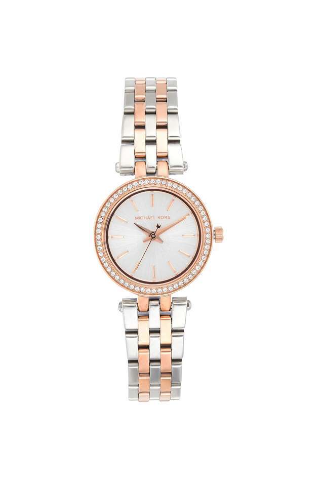 Womens-Petite-Darci-Silver-Dial-Stainless-Steel-Analogue-Watch---MK3298