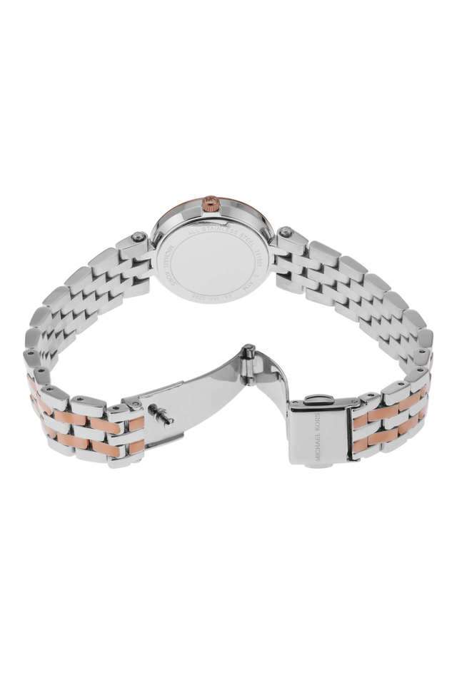 Womens-Petite-Darci-Silver-Dial-Stainless-Steel-Analogue-Watch---MK3298