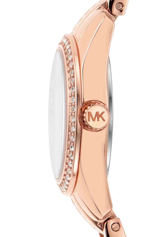 Buy MICHAEL KORS NoColour Lauryn 26 mm White Dial Stainless Steel
