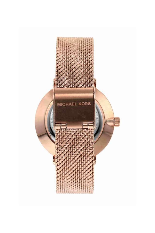 Women-32-mm-Pyper-White-Dial-Stainless-Steel-Analogue-Watch---MK4588I