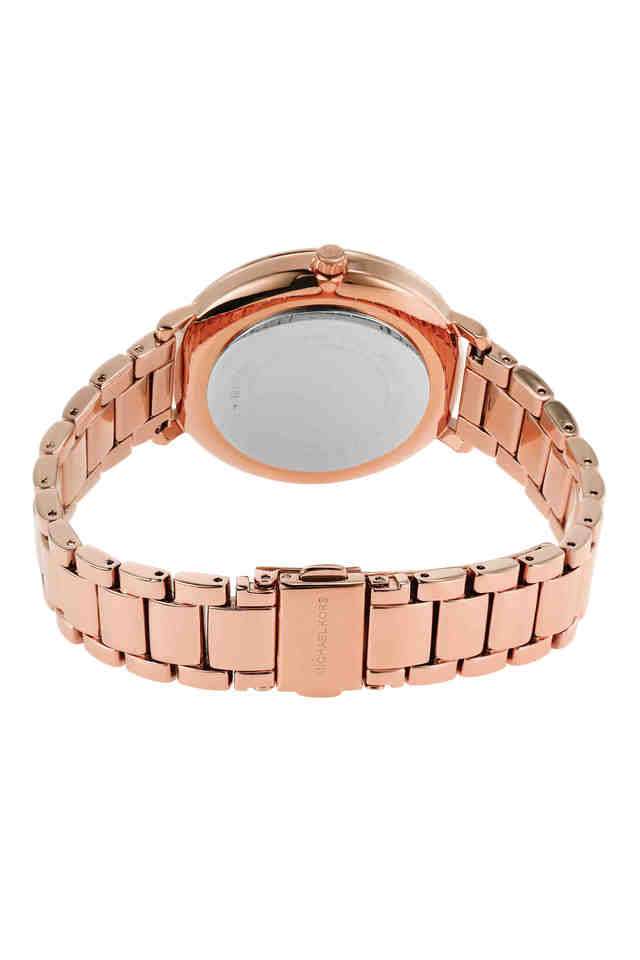Womens-39-mm-Pyper-White-Dial-Stainless-Steel-Analog-Watch---MK4594I