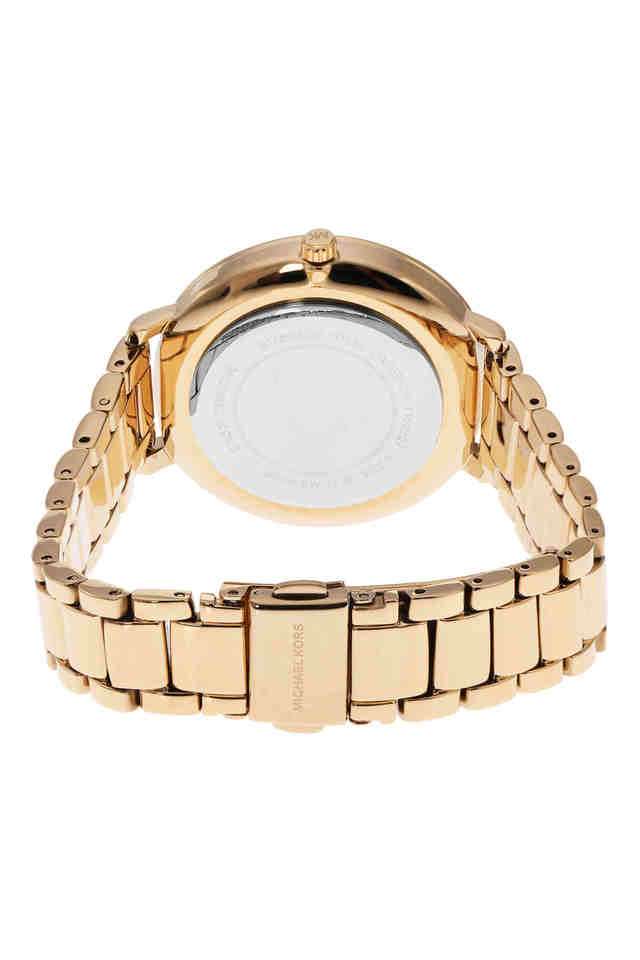 Womens-38-mm-Pyper-White-Dial-Metal-Analog-Watch---MK4666