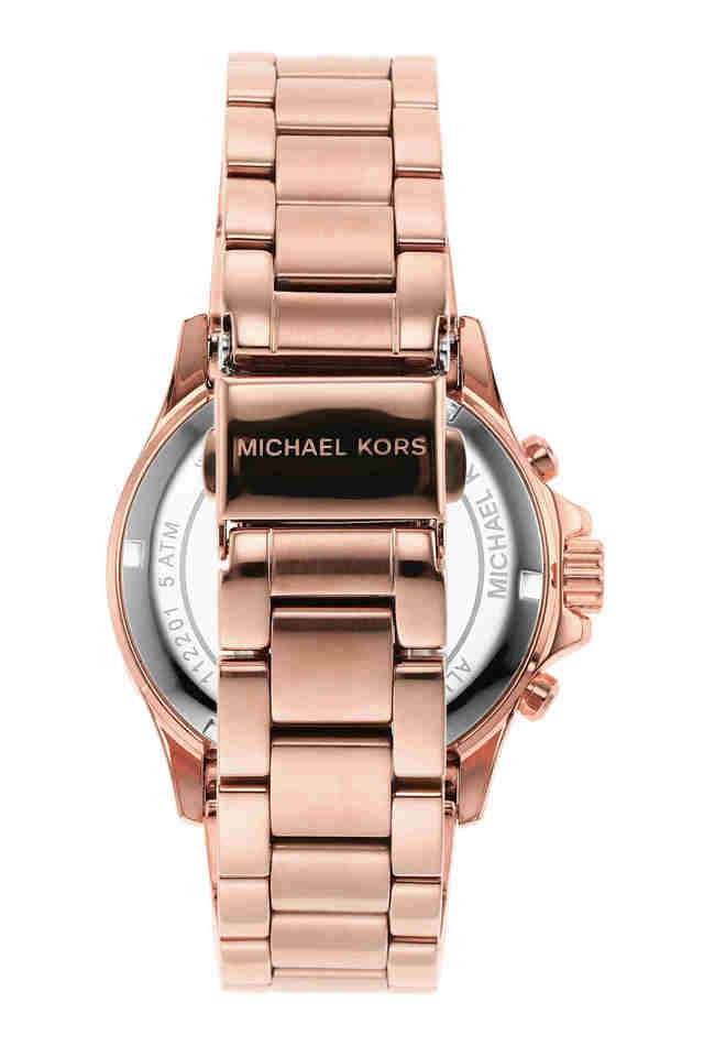 Womens-36-mm-Everest-White-Dial-Stainless-Steel-Chronograph-Watch---MK7213