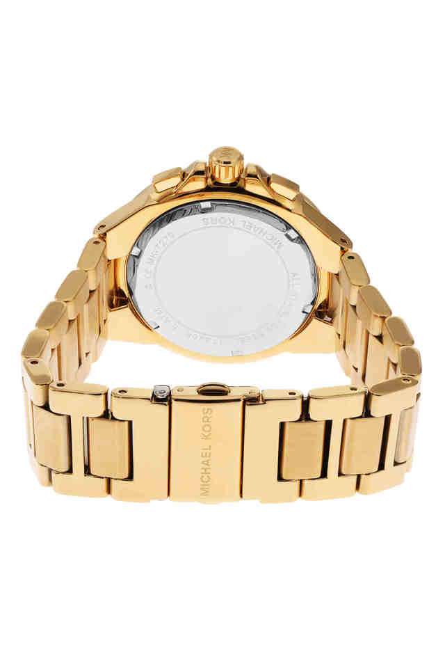 Womens-43-mm-Camille-White-Dial-Stainless-Steel-Chronograph-Watch---MK7270