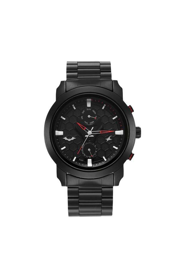 Buy FASTRACK NoColour Mens mm Batman Black Dial Stainless