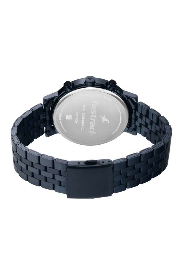 Tick-Tock-3.0-43-x-49.7-x-10-mm-Black-Dial-Metal-Analogue-Watch-For-Men---3287KM04