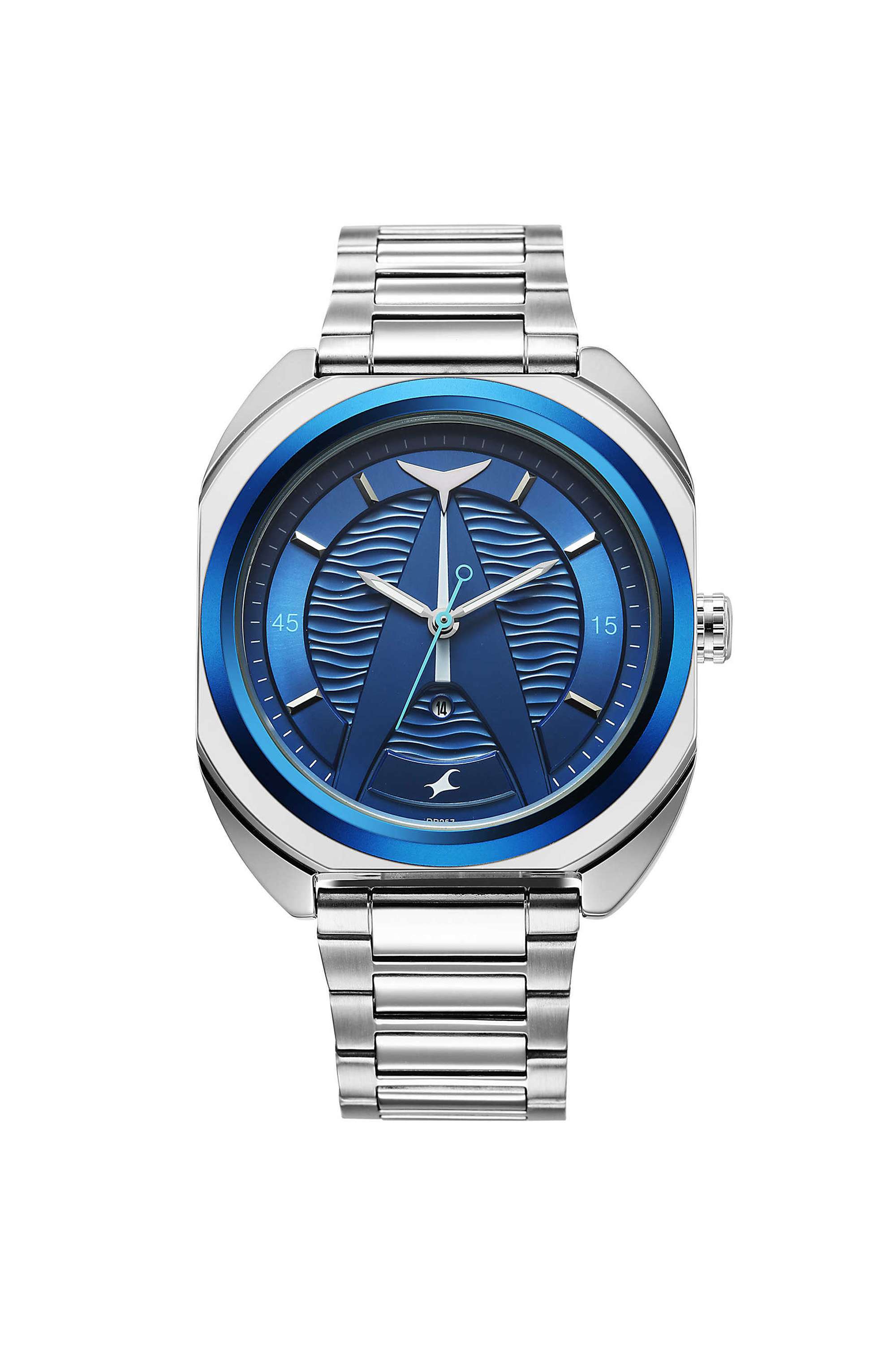Oceanic-41.2-mm-Blue-Dial-Stainless-Steel-Analogue-Wrist-Watch-for-Men---3326KM01