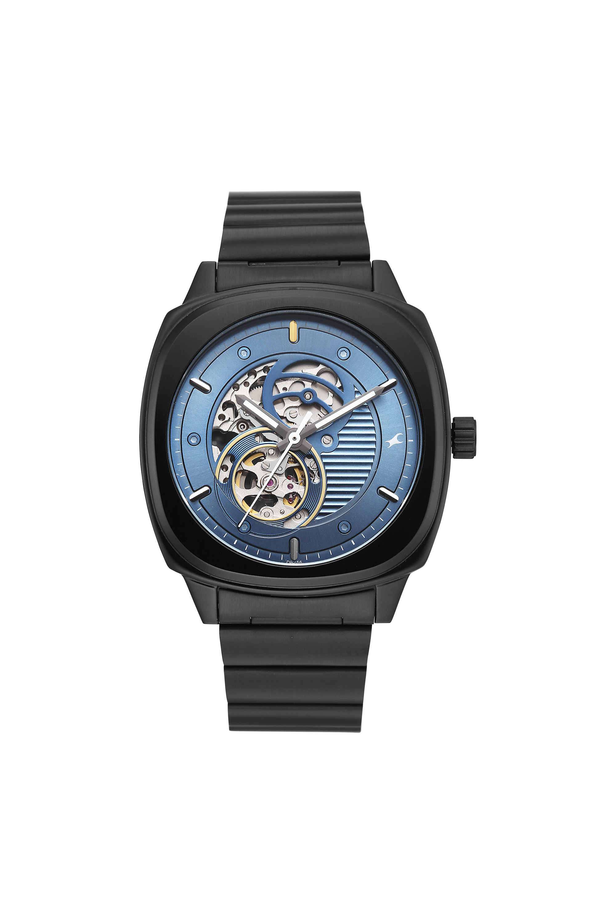 Automatic-3.0-51.6-mm-Blue-Dial-Stainless-Steel-Analogue-Watch-For-Boys---3333NM01