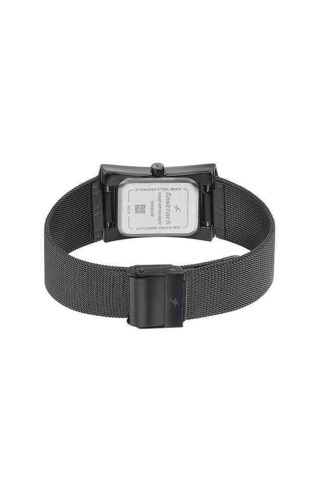 Pulse-I-24.9-x-38-x-7.5-mm-Black-Dial-Stainless-steel-Analog-Watche-For-Women---6093NM01
