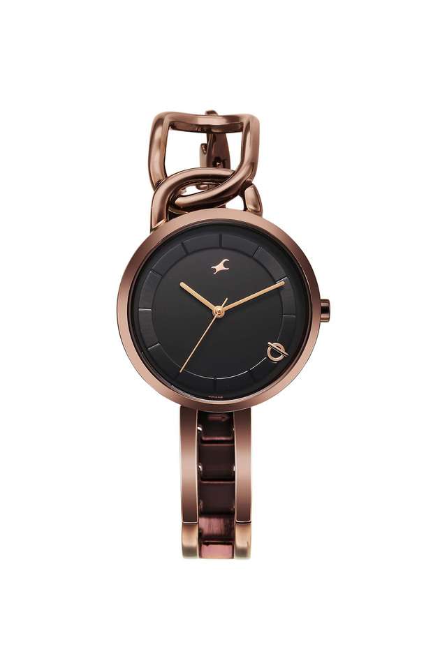 Fastrack-Opulence-2.0-40.08-mm-Brass-Black-Dial-Analogue-Wrist-Watch-For-Men---6298QM01
