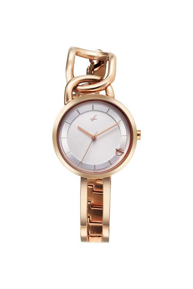 Fastrack-Opulence-2.0-40.08-mm-Brass-Silver-Dial-Analogue-Wrist-Watch-For-Men---6298WM01