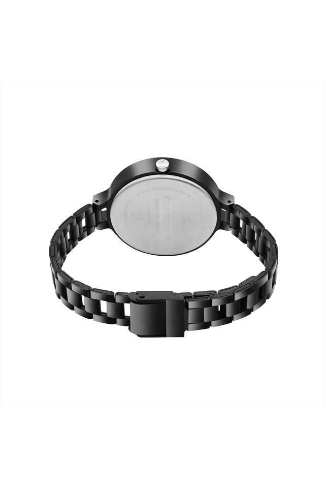 Metawe-42-mm-Black-Dial-Stainless-Steel-Analogue-Watch-for-Women---6306KM01