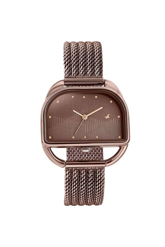 Style-Up-4-35-mm-Stainless-Steel-Brown-Dial-Analogue-Wrist-Watch-for-Women---6307QM01
