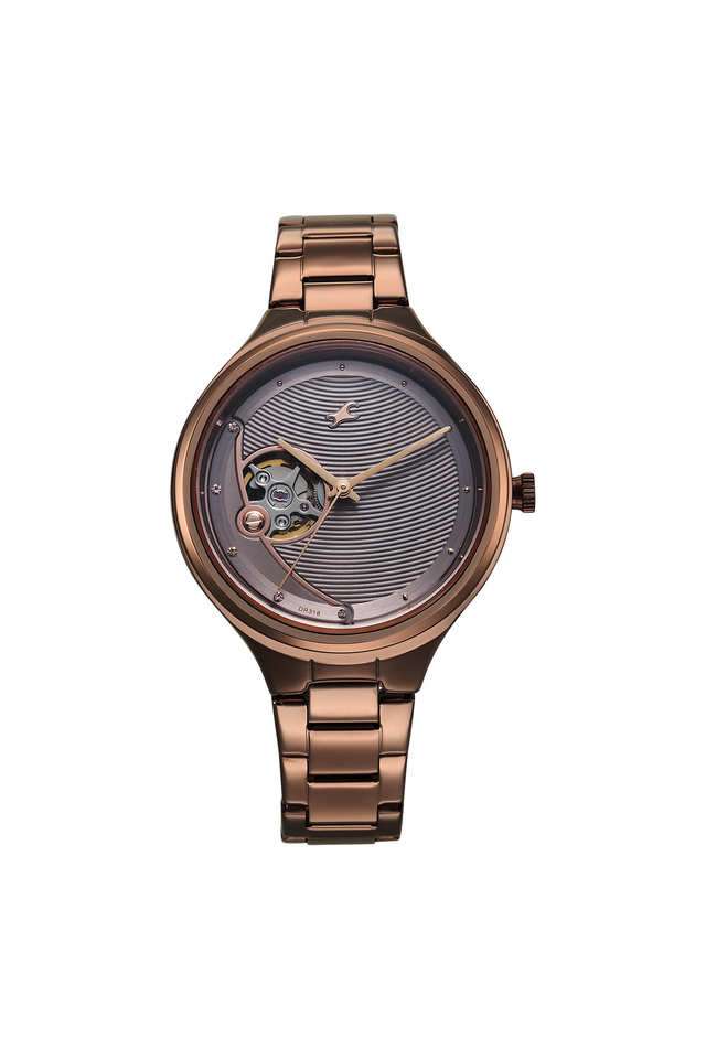 Automatics-2.0-43.9-mm-Brown-Dial-Brass-Analogue-Watch-For-Women---6310QM01